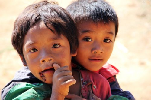 Skurdas, Vaikai, Humanitariniai, Donorystė, Žmogus, Prieglobsčio Prašytojai, Pabėgėliai, Pabėgėlių Krizė, Mianmaras