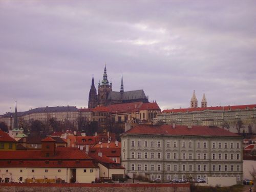 Prague, Čekijos Respublika, Miestas, Miesto, Pastatai, Bažnyčia, Dangus, Debesys, Panorama, Katedra, Architektūra, Miesto Panorama, Lauke