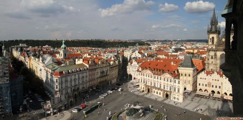 Prague, Architektūra, Čekų, Respublika, Miestas, Istorinis, Žinomas, Europa, Miesto Panorama