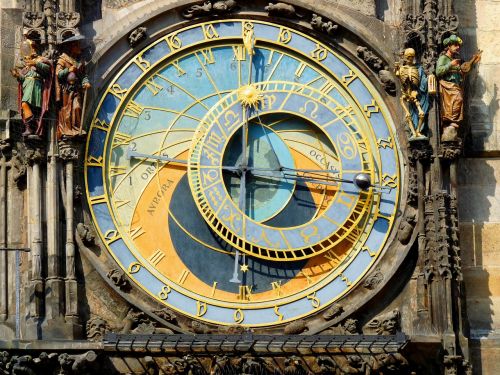Prague, Senamiestis, Astronominis Laikrodis, Laikrodžiai