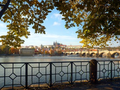Prague, Vltava, Pilis, Charles Tiltas, Čekijos Respublika