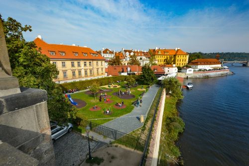 Prague, Čekų, Respublika, Miestas, Upė, Parkas, Praha