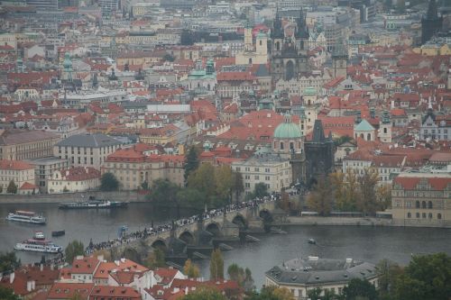 Prague, Čekijos Respublika, Miestai, Pastatai, Charles Tiltas, Lauke