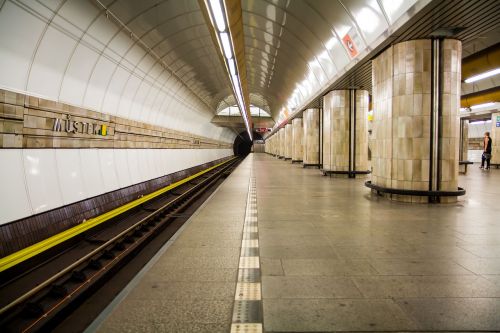 Prague, Metro, Linijos, Čekijos Respublika, Platforma, Traukinių Stotis