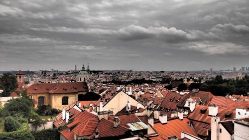 Prague, Charles Tiltas, Nuotaika, Čekijos Respublika, Istoriškai, Panorama, Šviesa, Apšvietimas
