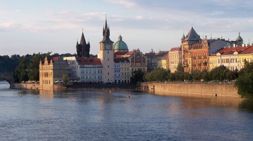 Prague, Vltava Upė, Kraštovaizdis