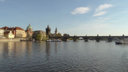 Prague, Vltava, Tiltas, Architektūra