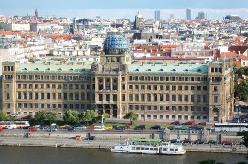 Prague, Panorama, Čekijos Respublika, Architektūra, Upė