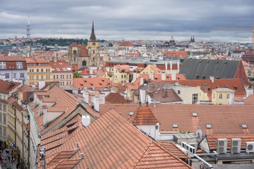Prague, Miestas, Miestas, Pastatai, Architektūra, Čekijos Respublika, Miesto Panorama, Vaizdas