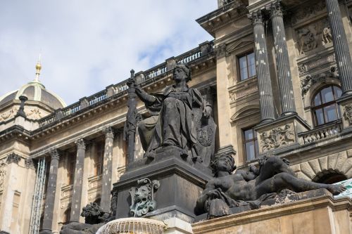Prague, Statula, Bronza, Pastatai, Architektūra, Čekijos Respublika