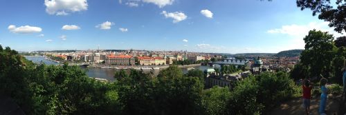 Prague, Tiltai, Vltava, Upė