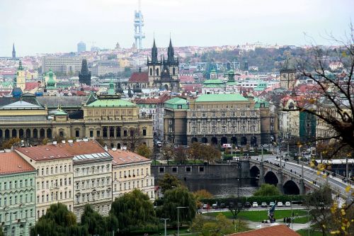 Prague, Senas, Miestas, Čekų, Architektūra, Vaizdas
