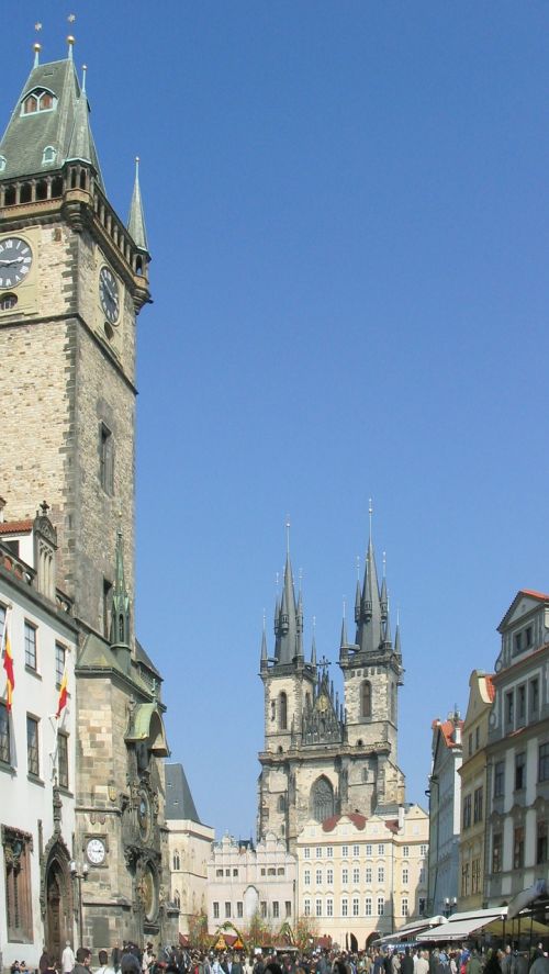 Prague, Senamiestis, Turizmas, Astronominis Laikrodis, Čekijos Respublika, Kapitalas, Praha