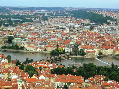 Prague, Charles Tiltas, Vaizdas, Kapitalas, Moldova, Turizmas, Panorama, Čekijos Respublika, Praha