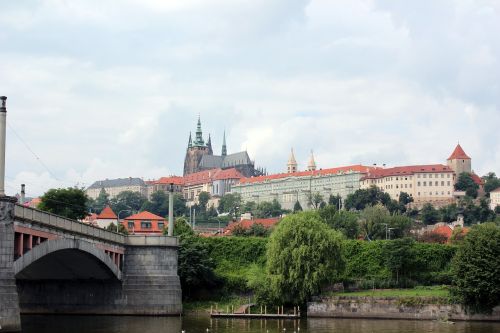 Prague,  Čekijos Respublika,  Tiltas,  Istoriškai,  Moldova,  Miestas,  Upė,  Kruizas