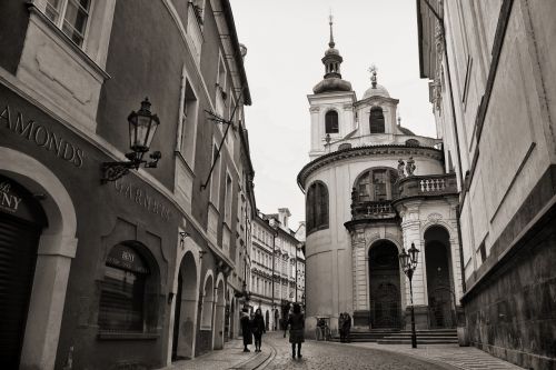 Prague,  Gatvė,  Charles,  Turistai