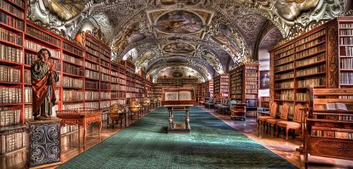 Prague, Biblioteka, Prague Vienuolynas