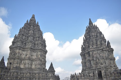 Prambanan,  Šventykla,  Unesco,  Java,  Indonezija,  Yogyakarta,  Turistų,  Induizmas