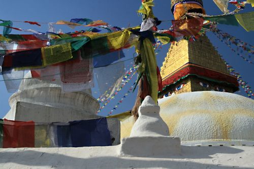 Maldos Vėliavos, Nepalas, Katmandu, Budizmas, Stupa