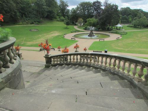 Preston, Anglija, Laiptai, Parkas