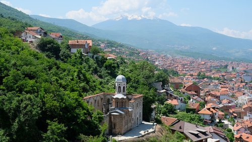 Prizren,  Kosovas,  Miestovaizdis,  Miestas,  Šturmanas
