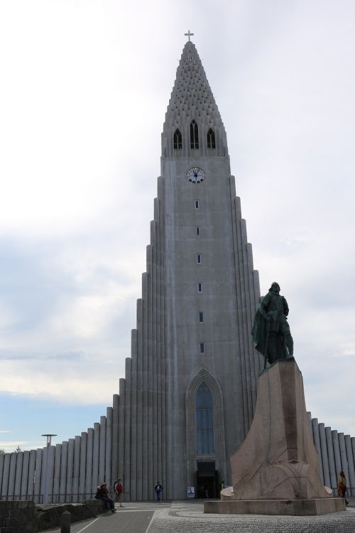 Protestantiška Bažnyčia, Miesto Centras, Reikjavikas, Iceland, Paminklas
