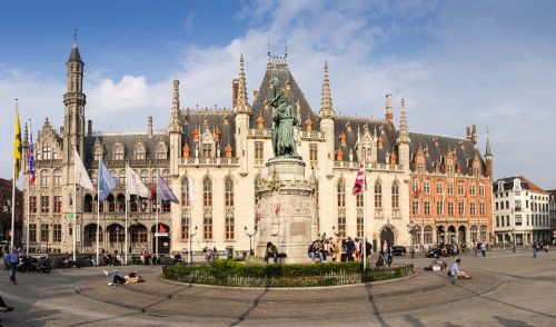 Provincia Hof, Bruges, Belgija, Lankytinos Vietos, Istoriškai, Pastatas, Senamiestis