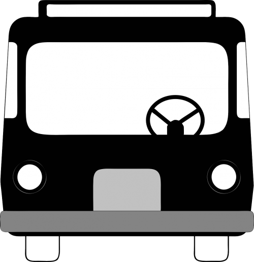Viešasis Transportas, Gabenimas, Transporto Priemonė, Autobusas, Eismas, Mokyklinis Autobusas, Nemokama Vektorinė Grafika