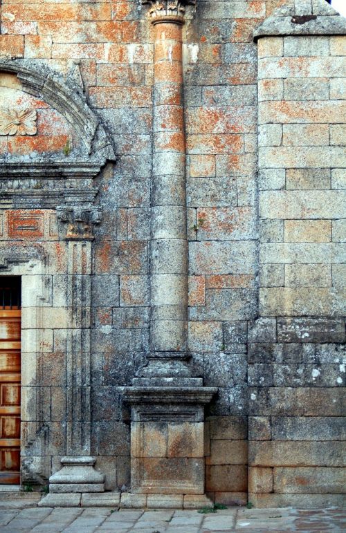 Puebla De Sanabria, Castilla, Bažnyčia, Architektūra, Stulpelis, Vežimėlis, Fasadas, Rokas, Akmuo, Menas