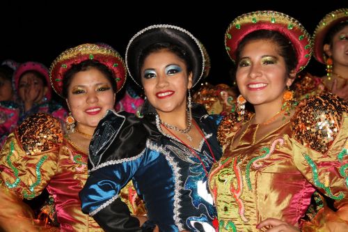 Puno, Peru, Karnavalas, Candelaria, Mergaitės, Kultūra, Tradicinis, Žmonės, Šventė, Festivalis