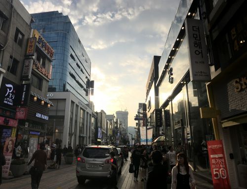 Pusan, Korėja, Miestas, Gatvė, Miesto, Architektūra, Kelias, Pastatas, Panoraminis
