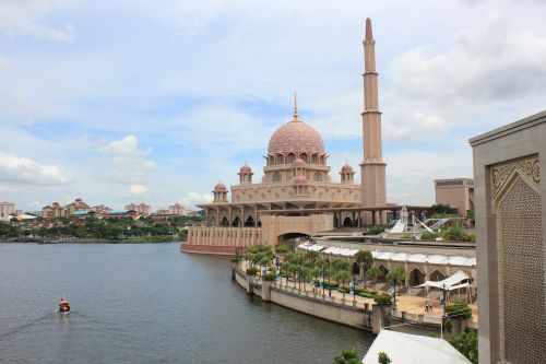 Putrajaya, Mečetė, Musulmonas, Malaizija, Kelionė, Kraštovaizdis