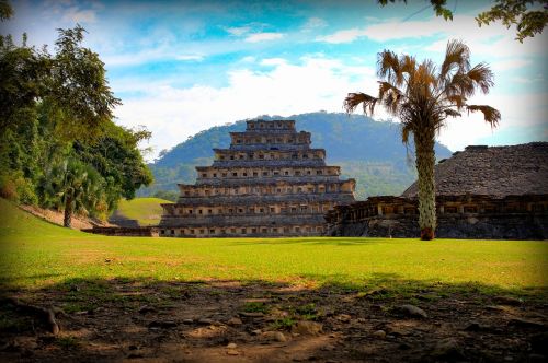 Piramidė, Maya, Meksika, Architektūra, Turizmas, Piramidės, Saulė, Griuvėsiai, Veracruz