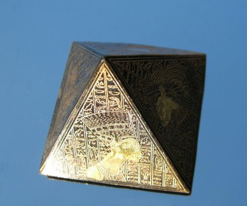 Piramidė, Modelis, Egyptian, Papuoštas, Kelionė, Afrika