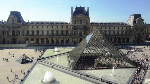 Piramidė, Stiklas, Lova, Muziejus, Paris