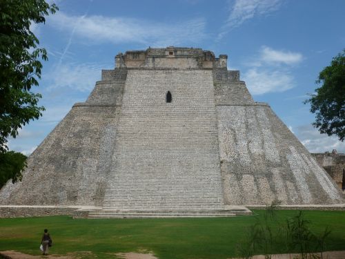 Piramidė, Meksika, Majamio Piramidė, Žygis, Kelionė, Senas Pastatas, Architektūra, Majų Kultūra, Yukatanas, Laisvė, Šventė, Vaizdas, Kultūra