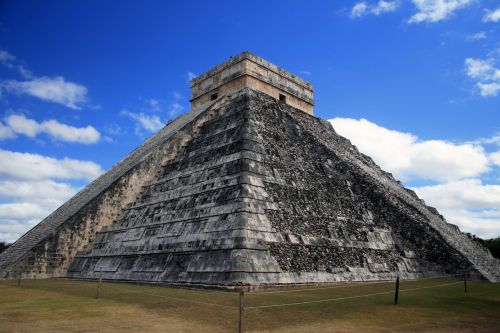 Piramidė, Maya, Senovės, Meksika, Šventykla, Akmuo, Yukatanas, Kelionė, Paminklas, Meksikietis, Chichen-Itza, Architektūra, Itza, Chichen