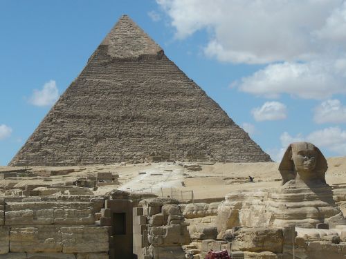 Piramidės, Sfinksas, Kairas, Egiptas, Archeologija, Šventykla, Senovės, Egyptian
