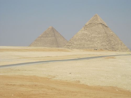 Piramidės, Egiptas, Dykuma