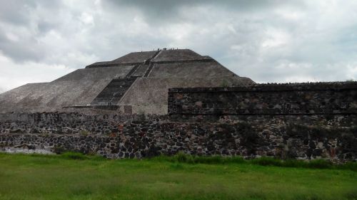 Piramidės, Meksika, Aztec, Teotihuacanas