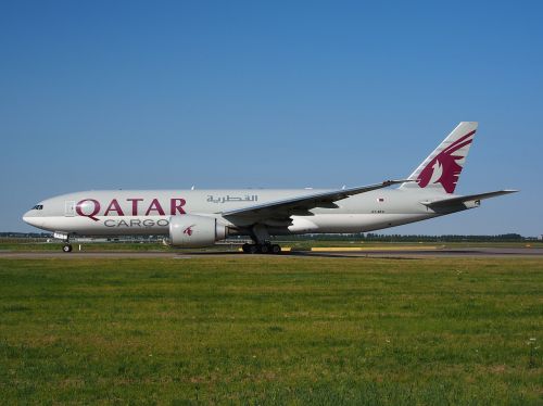 Kataro Oro Linijos,  Kroviniai,  Boeing 777,  Oro Uostas,  Lėktuvas,  Orlaivis,  Aviacija,  Gabenimas,  Reaktyvinis