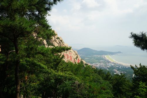Čingdao, Laoshan, Jūra, Kalnai