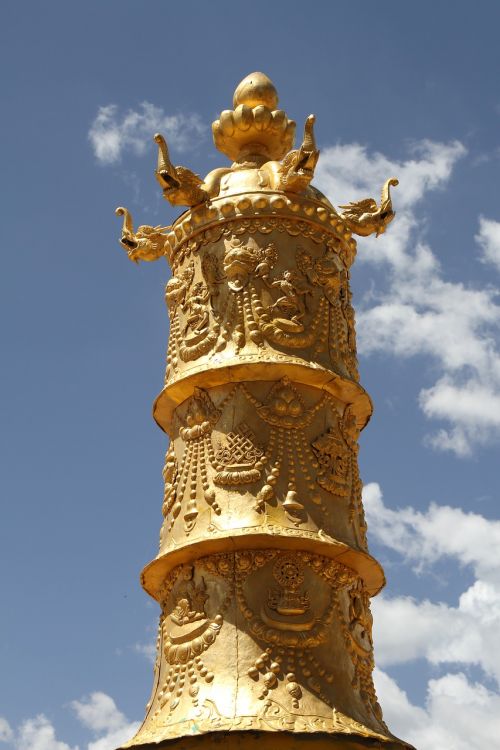 Qinghai, Si 廟, Statyba