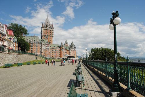 Quebec, Pilis, Pilis, Frontenac, Architektūra, Kanada, Miesto Panorama, Viešbutis, Istorija, Senas, Quebec City, Quebec Ville