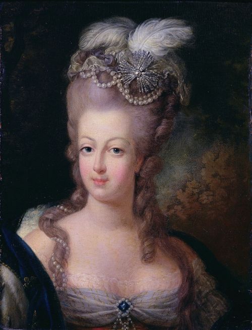 Karalienė, Marie Antoinette, Moteris, Dažymas, Galvos Apdangalai, Meno Kūriniai, Menas, 1775