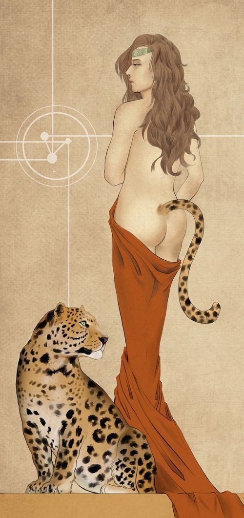 Vakarinės Karalienės Motina, Leopardo Uodega, Kupolas, Senovės Kinų Mitologija, Hai