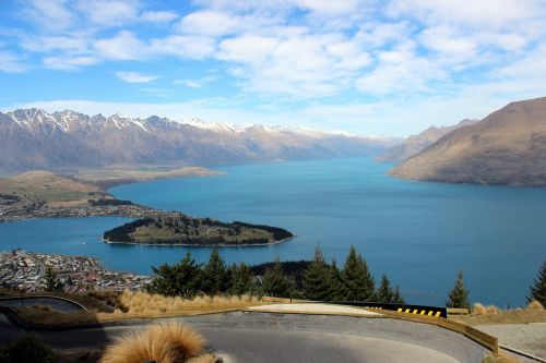 Queenstown, Naujoji Zelandija, Vaizdas, Pietų Sala, Ežeras Wakatipu, Kraštovaizdis, Turizmas, Ežeras