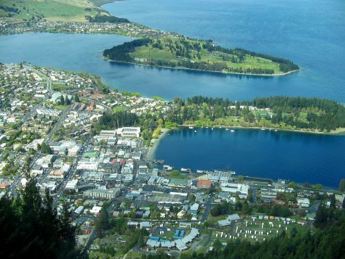 Queenstown, Naujoji Zelandija, Oro Vaizdas, Vaizdingas, Ekskursijos