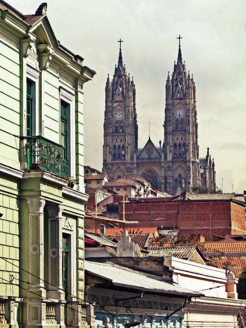 Quito, Ecuador, Katedra, Pietų Amerika
