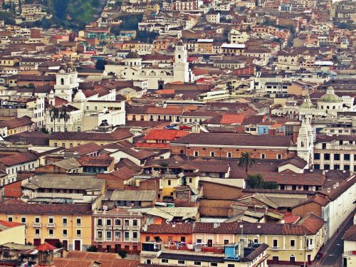 Quito, Ecuador, Aitvarą, Pietų Amerika, Miesto Vaizdas